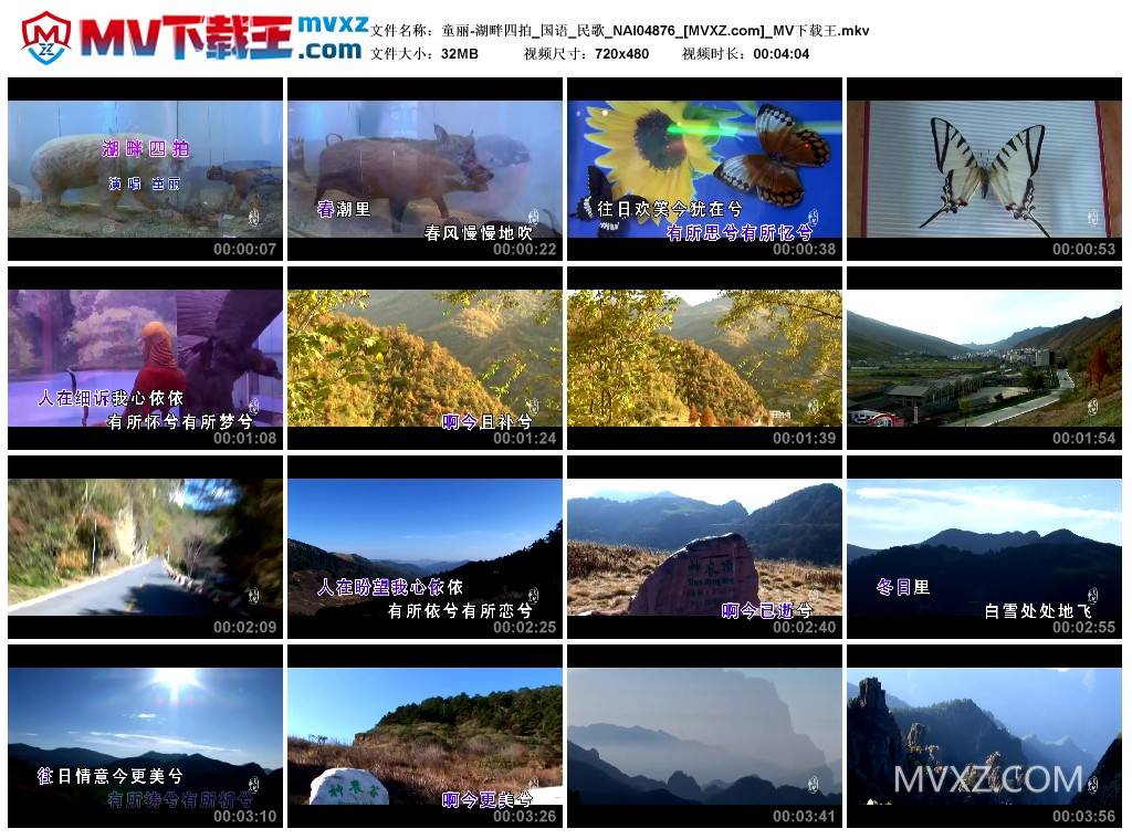 童丽-湖畔四拍_国语_民歌_NAI04876